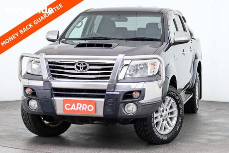 Grey 2012 Toyota Hilux Dual Cab Pick-up Sr5 (4X4)