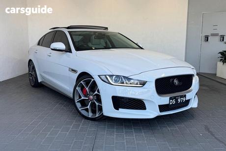 White 2016 Jaguar XE Sedan S
