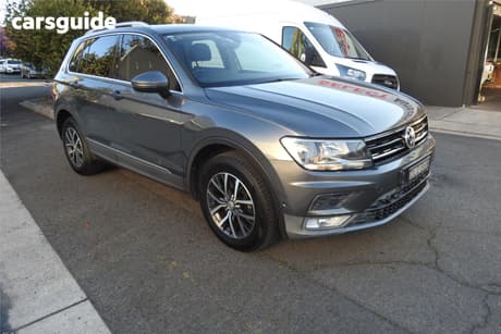 Grey 2016 Volkswagen Tiguan Wagon 132 Tsi Comfortline