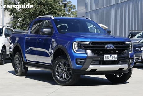 Blue 2025 Ford Ranger Double Cab Pick Up Wildtrak 3.0 (4X4)