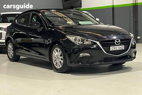 Black 2014 Mazda 3 Hatchback Touring