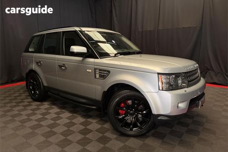 Silver 2009 Land Rover Range Rover Sport Wagon 3.6 Tdv8