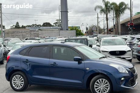 Blue 2021 Suzuki Baleno Hatchback Gl