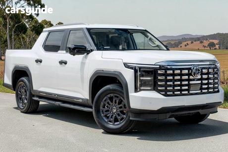 White 2025 MG Mgu9 Double Cab Pick Up Explore