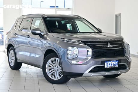 Grey 2021 Mitsubishi Outlander Wagon Ls 7 Seat (Awd)