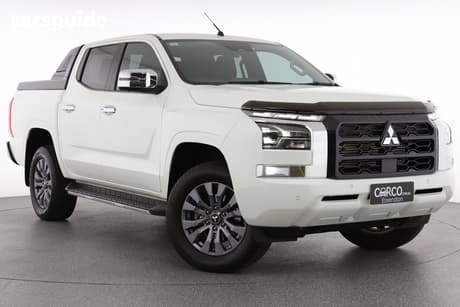White 2024 Mitsubishi Triton Double Cab Pick Up Gls (4X4)