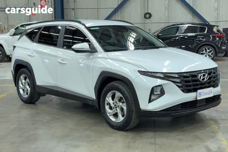White 2023 Hyundai Tucson Wagon (Fwd)