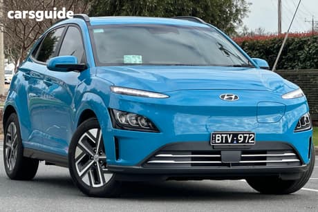 Blue 2021 Hyundai Kona Wagon (Fwd)