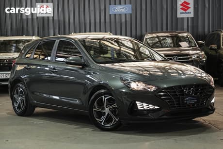 Grey 2020 Hyundai I30 Hatch PD.V4 MY21