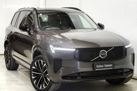 Grey 2025 Volvo XC90 Wagon Ultra B5 Dark Mhev