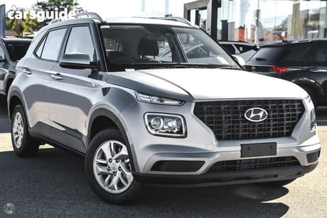 Silver 2026 Hyundai Venue Wagon