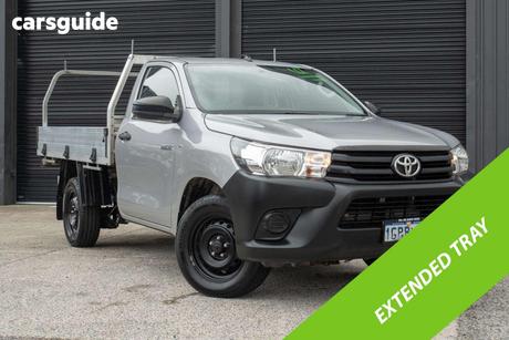 Silver 2018 Toyota Hilux Cab Chassis Workmate