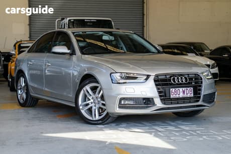 Beige 2015 Audi A4 Sedan 1.8 Tfsi S-Line Plus