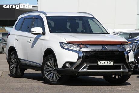 White 2019 Mitsubishi Outlander Wagon Ls 7 Seat (2Wd)