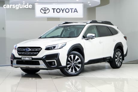 White 2023 Subaru Outback Wagon Awd Touring Xt