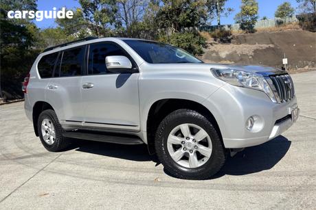 Silver 2014 Toyota Landcruiser Prado Wagon Altitude (4X4)