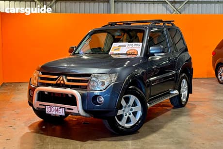 Blue 2007 Mitsubishi Pajero Wagon R