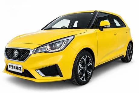 Yellow 2021 MG MG3 Hatchback Excite (With Navigation)