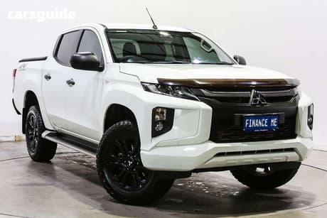 White 2022 Mitsubishi Triton Double Cab Pick Up Glx-R (4X4)