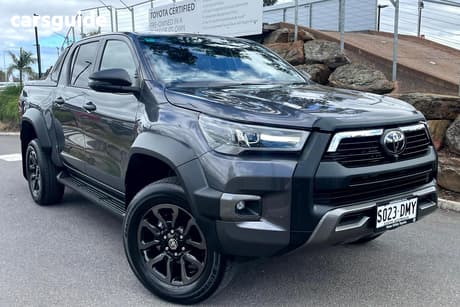 Grey 2024 Toyota Hilux Double Cab Pick Up Rogue 48V (4X4)