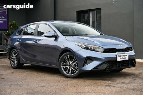 Blue 2021 Kia Cerato Hatchback Sport