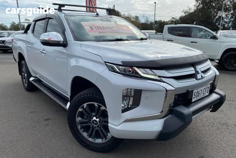 White 2019 Mitsubishi Triton Double Cab Pick Up Gls (4X4) Premium