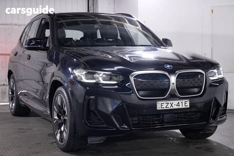 Black 2023 BMW IX3 Wagon M Sport