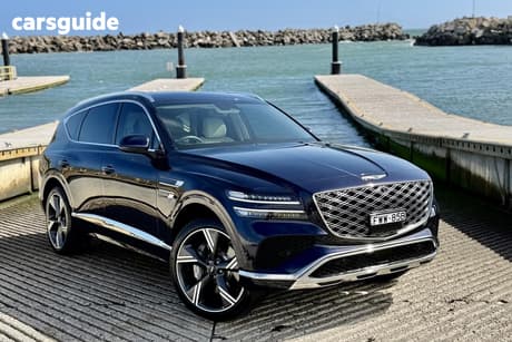 Blue 2025 Genesis GV80 Wagon 3.5T Awd Signature 7 Seat