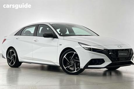 White 2021 Hyundai I30 Sedan N Line