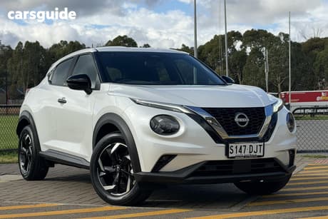 White 2025 Nissan Juke Hatchback St