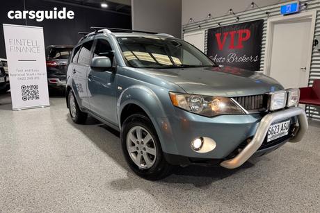 Blue 2007 Mitsubishi Outlander Wagon Vr