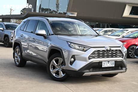 Silver 2021 Toyota RAV4 Wagon Gxl (2Wd)