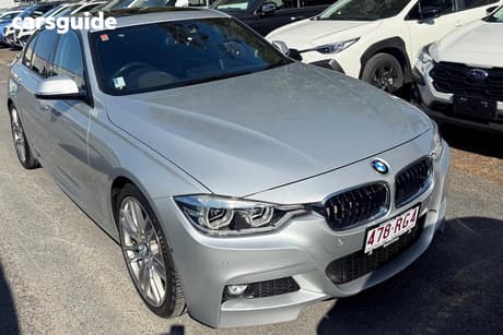 Silver 2016 BMW 330I Sedan Sport Line
