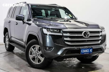 Grey 2025 Toyota Landcruiser Wagon Lc300 Vx (4X4)