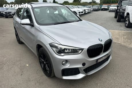 Silver 2018 BMW X1 Wagon Xdrive 25I