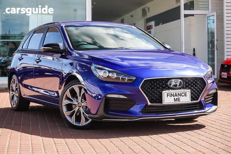 Blue 2021 Hyundai I30 Hatchback N Line