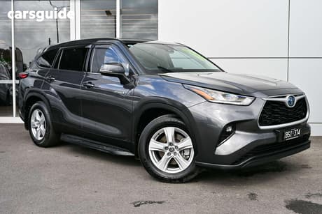 Grey 2022 Toyota Kluger Wagon Gx Hybrid Awd
