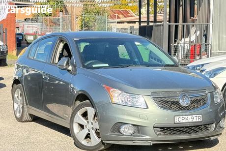 Grey 2013 Holden Cruze Hatch EQUIPE