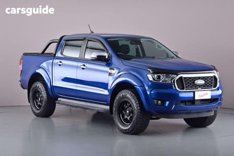 Blue 2021 Ford Ranger Double Cab Pick Up Xlt 3.2 (4X4)