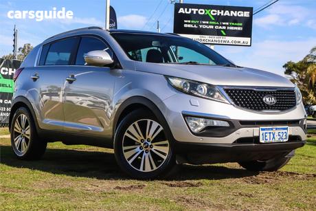 Silver 2015 Kia Sportage Wagon Platinum (Awd)