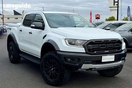 White 2018 Ford Ranger Double Cab Pick Up Raptor 2.0 (4X4)