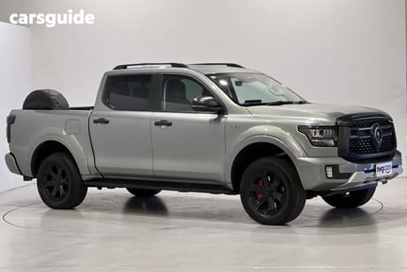 Grey 2025 GWM Cannon Alpha Dual Cab Utility Ultra Phev (4X4)