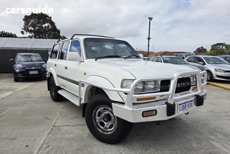 White 1994 Toyota Landcruiser Wagon Gxl (4X4)