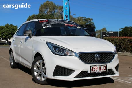 White 2022 MG MG3 Hatchback Core (With Navigation)