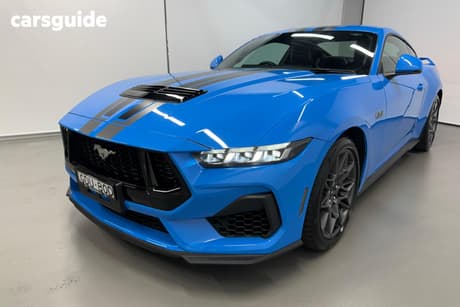 Blue 2025 Ford Mustang Fastback Gt 5.0 V8