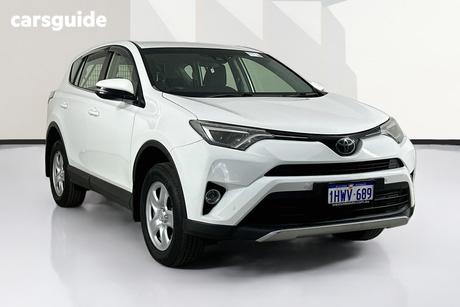 White 2017 Toyota RAV4 Wagon Gx (2Wd)