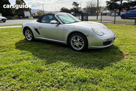Silver 2005 Porsche Boxster Roadster