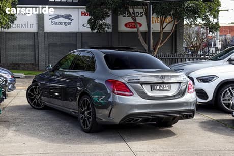 Grey 2018 Mercedes-Benz C43 Sedan 43