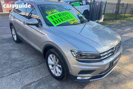Silver 2017 Volkswagen Tiguan Wagon 140 Tdi Highline