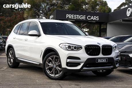 White 2019 BMW X3 Wagon Sdrive20I